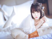 [Cosplay] Crazycat White pajamas