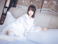 [Cosplay] Crazycat White pajamas