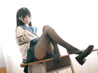 [COSPLAY] 桜井宁宁 – 风纪委员绅士版