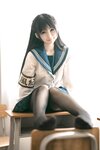 [COSPLAY] 桜井宁宁 – 风纪委员绅士版