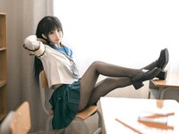 [COSPLAY] 桜井宁宁 – 风纪委员绅士版