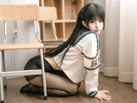 [COSPLAY] 桜井宁宁 – 风纪委员绅士版