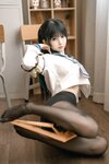 [COSPLAY] 桜井宁宁 – 风纪委员绅士版