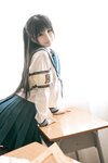 [COSPLAY] 桜井宁宁 – 风纪委员绅士版