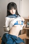 [COSPLAY] 桜井宁宁 – 风纪委员绅士版
