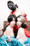 【JVID】伊芙碟、白金、雅婷-性爱游戏 watermark