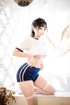 [COSPLAY] 奇行家狗崽 棕桠阿狗崽 浴场的体操服