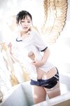 [COSPLAY] 奇行家狗崽 棕桠阿狗崽 浴场的体操服