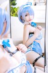 [COSPLAY] 日奈娇 蕾姆蓝色护士