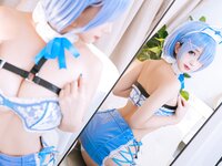 [COSPLAY] 日奈娇 蕾姆蓝色护士