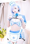 [COSPLAY] 日奈娇 蕾姆蓝色护士