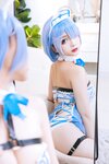 [COSPLAY] 日奈娇 蕾姆蓝色护士