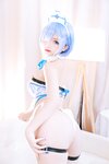 [COSPLAY] 日奈娇 蕾姆蓝色护士