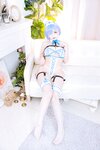 [COSPLAY] 日奈娇 蕾姆蓝色护士
