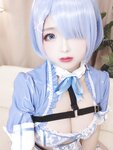 [COSPLAY] 日奈娇 蕾姆蓝色护士