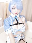 [COSPLAY] 日奈娇 蕾姆蓝色护士