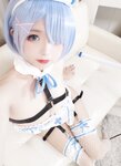 [COSPLAY] 日奈娇 蕾姆蓝色护士