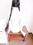 [COSPLAY] 西尔酱 露背毛衣