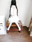 [COSPLAY] 西尔酱 露背毛衣