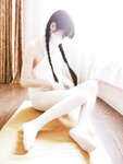 [COSPLAY] 西尔酱 露背毛衣