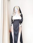 [COSPLAY] 眼酱大魔王w - 修女シスター [34P2V-156MB]