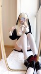 [COSPLAY] 眼酱大魔王w - 修女シスター [34P2V-156MB]