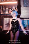[COSPLAY] 白莉爱吃巧克力 - 蕾姆兔女郎
