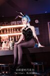 [COSPLAY] 白莉爱吃巧克力 - 蕾姆兔女郎