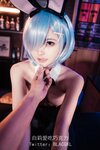 [COSPLAY] 白莉爱吃巧克力 - 蕾姆兔女郎