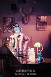 [COSPLAY] 白莉爱吃巧克力 - 蕾姆兔女郎