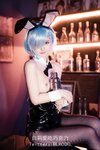 [COSPLAY] 白莉爱吃巧克力 - 蕾姆兔女郎