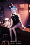 [COSPLAY] 白莉爱吃巧克力 - 蕾姆兔女郎