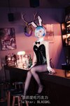 [COSPLAY] 白莉爱吃巧克力 - 蕾姆兔女郎