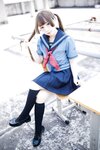 [COSPLAY] 胡桃猫Kurumineko 天台的爱之告白