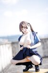 [COSPLAY] 胡桃猫Kurumineko 天台的爱之告白
