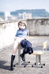 [COSPLAY] 胡桃猫Kurumineko 天台的爱之告白