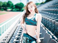 [DJAWA] Newbom Loose Tight Camo Pink