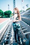 [DJAWA] Newbom Loose Tight Camo Pink