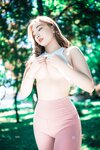 [DJAWA] Newbom Loose Tight Camo Pink