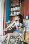 [COSPLAY] 奇行家狗崽 - NO.03 桃子听蝉 [22P-276MB]
