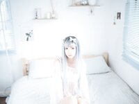 [Cosplay] Crazycat Transparent white yarn