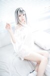 [Cosplay] Crazycat Transparent white yarn