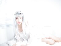 [Cosplay] Crazycat Transparent white yarn