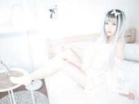 [Cosplay] Crazycat Transparent white yarn