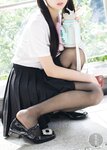 [COSPLAY] 柴系小乖 稚乖画册 夜夜 逛街13d黑丝