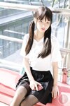 [COSPLAY] 柴系小乖 稚乖画册 夜夜 逛街13d黑丝