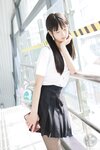 [COSPLAY] 柴系小乖 稚乖画册 夜夜 逛街13d黑丝