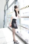 [COSPLAY] 柴系小乖 稚乖画册 夜夜 逛街13d黑丝