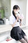 [COSPLAY] 柴系小乖 稚乖画册 夜夜 逛街13d黑丝