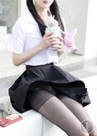 [COSPLAY] 柴系小乖 稚乖画册 夜夜 逛街13d黑丝